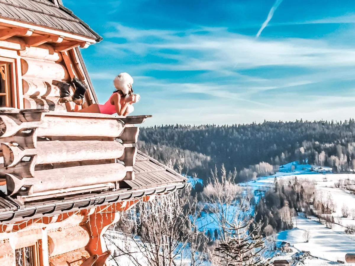 Jarogowka Stylowy Dom Goralski Obidowa Buitenkant foto